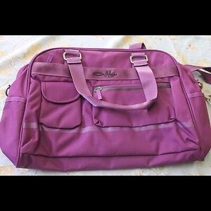 New Oakley Features Tote Laptop Travel Bag Purple